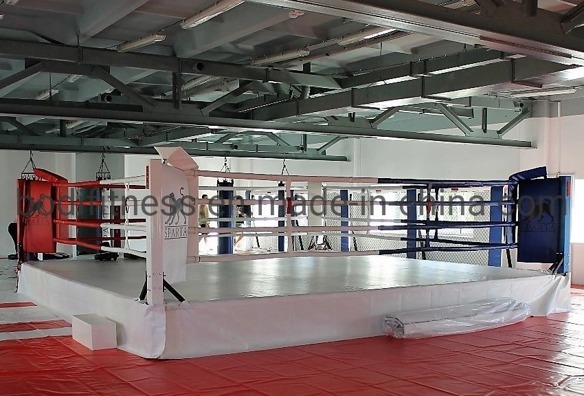 2021 Boxing Equipment Training Factory with Custom Logo Printed Floor Boxing Ring