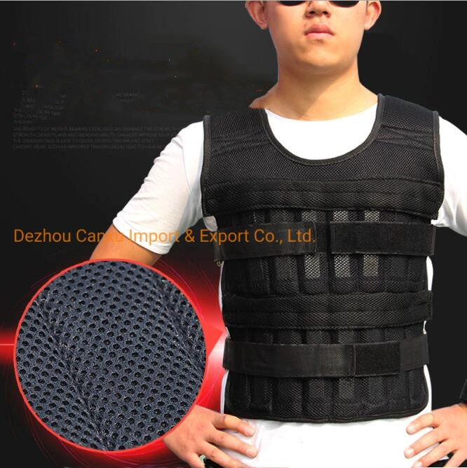 Aw-13 Wholesale Gym Equipment Fitness Weights Vest 20kg Weighted Vest Training