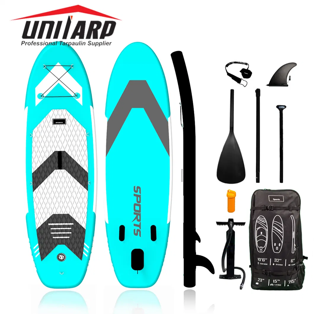 Flat Water Fishing Stand up Paddle Board Inflatable Double Layer Fusion Surfboard Sup