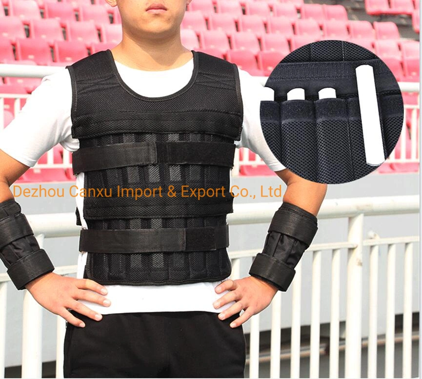 Aw-13 Wholesale Gym Equipment Fitness Weights Vest 20kg Weighted Vest Training
