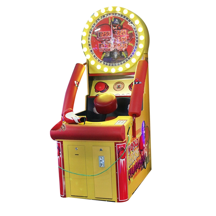 Colorful Park Coin Operated Boxing Game Indoor Amusement Equipment for Sale