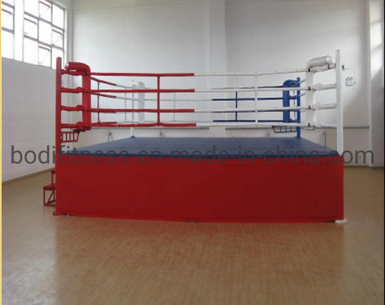 2021 Boxing Equipment Training Factory with Custom Logo Printed Floor Boxing Ring
