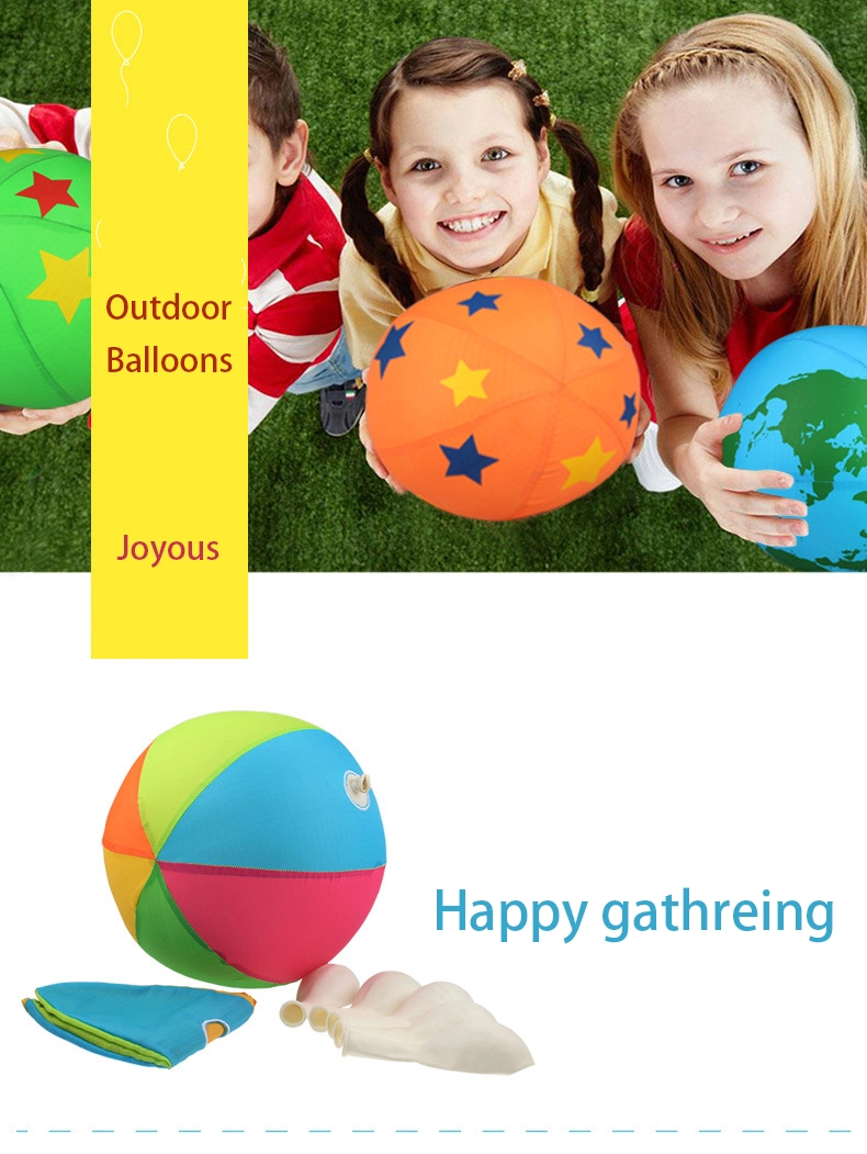 Custom Logo Swimming Children Camping Toy Ball Inflatable Sports Beach Ball