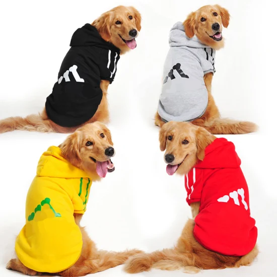 Labrador Small Large Dog Hoodies Sweatshirt Warm Clothes Pet Products